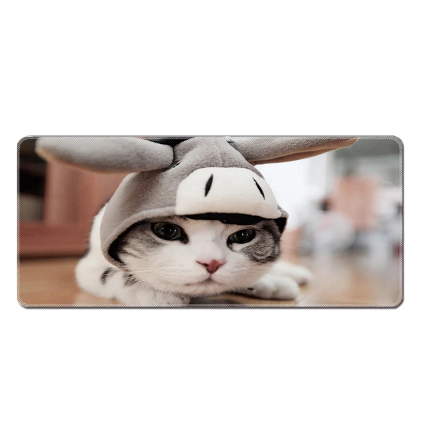 

Cute Animal XL 900 mm x 400 mm Rubber Mouse Pad Locking Edge Gaming Mousepad Desktop Tablet Pads Keyboard Mat For OW csgo LOL