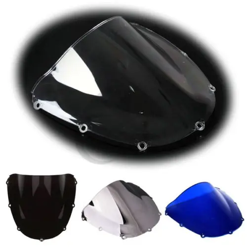

New Dual Bubble Windshield Windscreen For HONDA CBR 900 RR CBR954 2002-2003