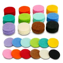 Авто-48 шт эфирное масло диффузор ожерелье заправка колодки/ожерелье замена колодки для Арома ожерелье с кулоном-диффузором