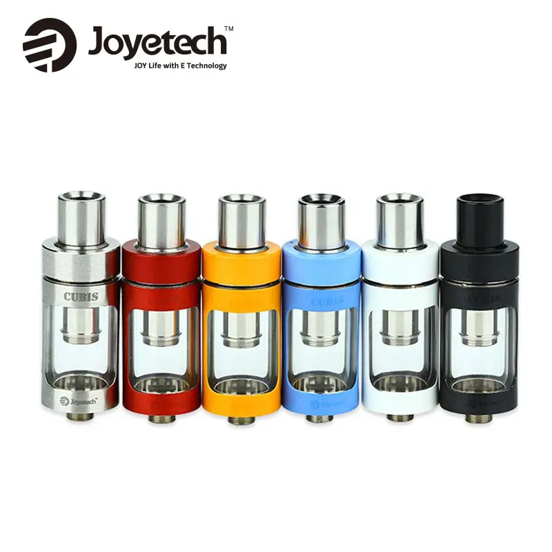 Оригинал Joyetech Cubis распылитель 2 мл Ёмкость 19 мм Диаметр верхнего заполнения электронных сигарет Cubis бак 510 thredaded vaping