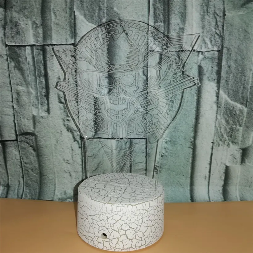 Skull 3D night light (1)