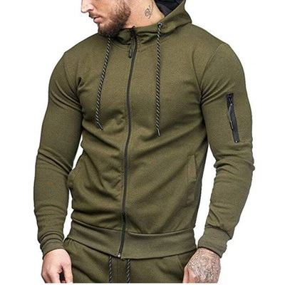 mens lightweight cotton zip up hoodie