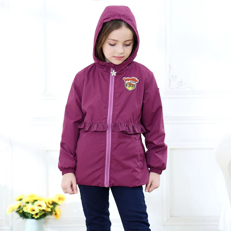 Warm Cotton Baby Girls Jackets Child Coat Waterproof Windproof Children