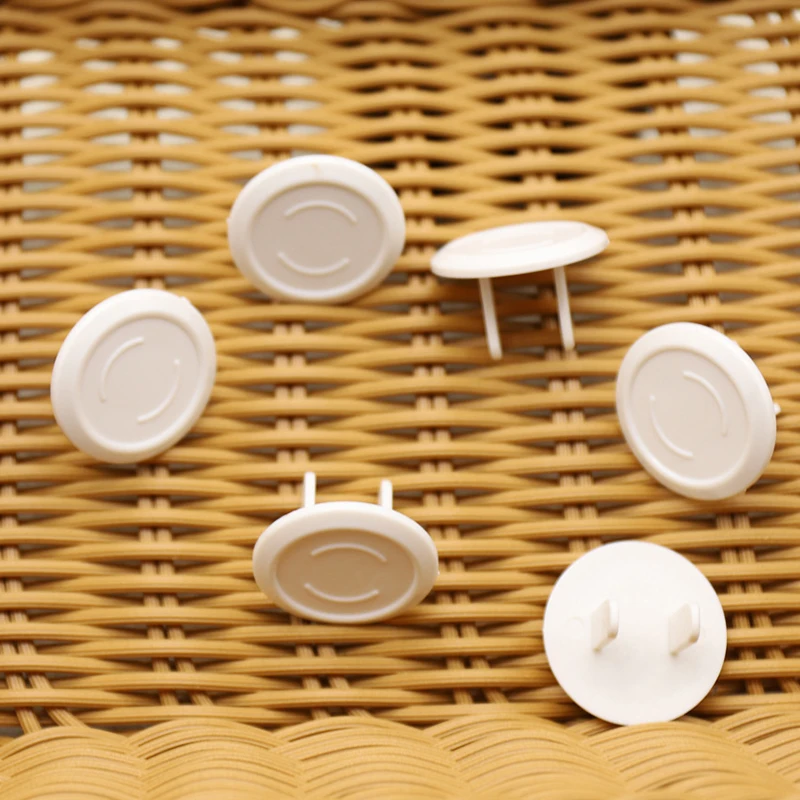 

10 PCS Baby Kids Safety Protector Anti Electric Shock Child EU Plugs Guard Cover Caps Power Socket Outlet Mains Plug Cover