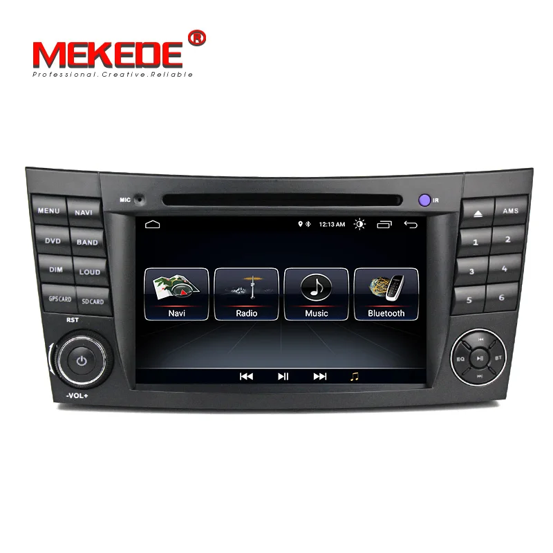 Бесплатная доставка Android 8 1 Quad core Автомобиль Радио Стерео gps плеер для Benz W211 W219 W463