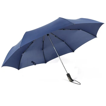 

Auto Open Auto Close Rain Umbrella 27' Large Strong Windproof 210T Pongee Unisex Compact For Women Men High Quality