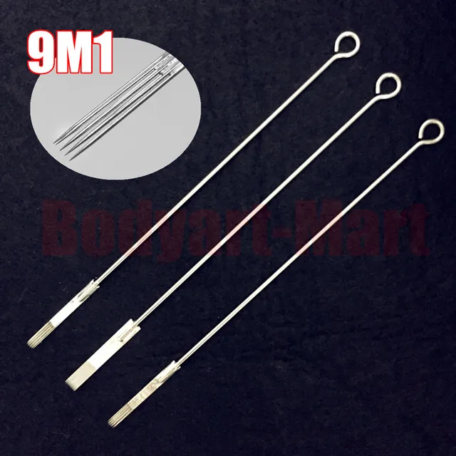 50pcs 9M1 Single Stack Magnum Sterilized Tattoo Needles Supply 1209M1# 50pcs 9M1 Single Stack Magnum Sterilized Tattoo Needles Supply 1209M1#