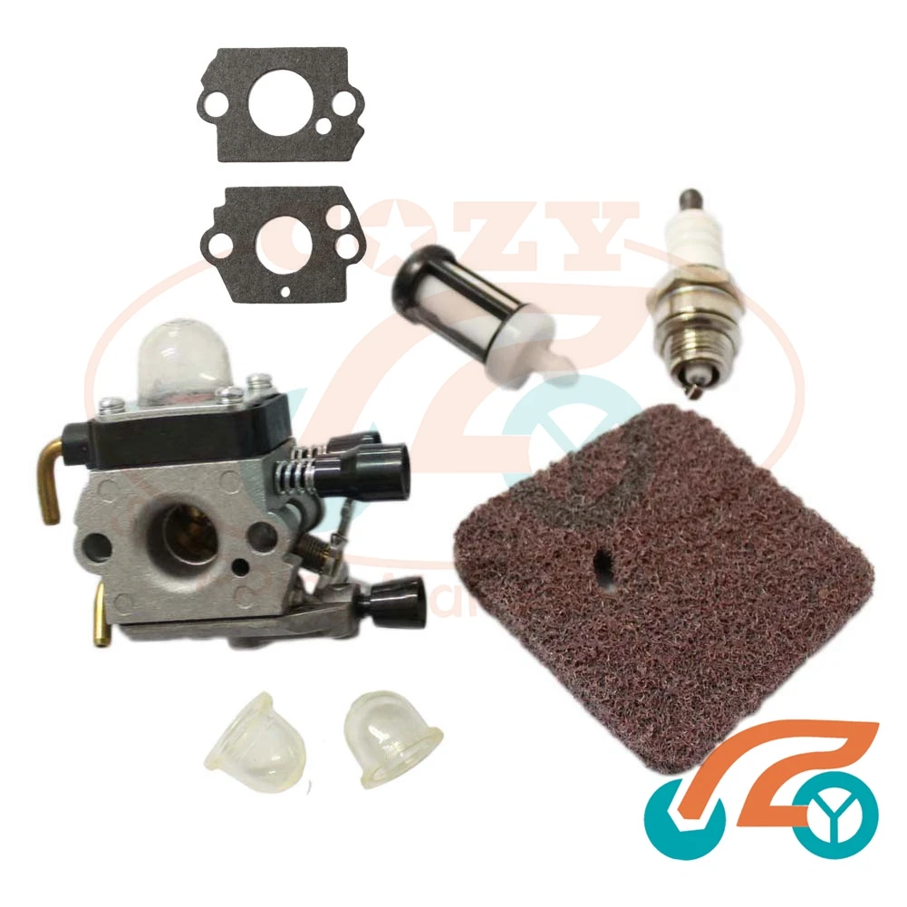 

Carburetor Carb Air Filter Spark For STIHL FS38 FS45 FS46 FS55 FC55 FS74 FS75 FS76 FS80 KM55 KM80 KM85 ZAMA C1Q-S143 C1Q-S153