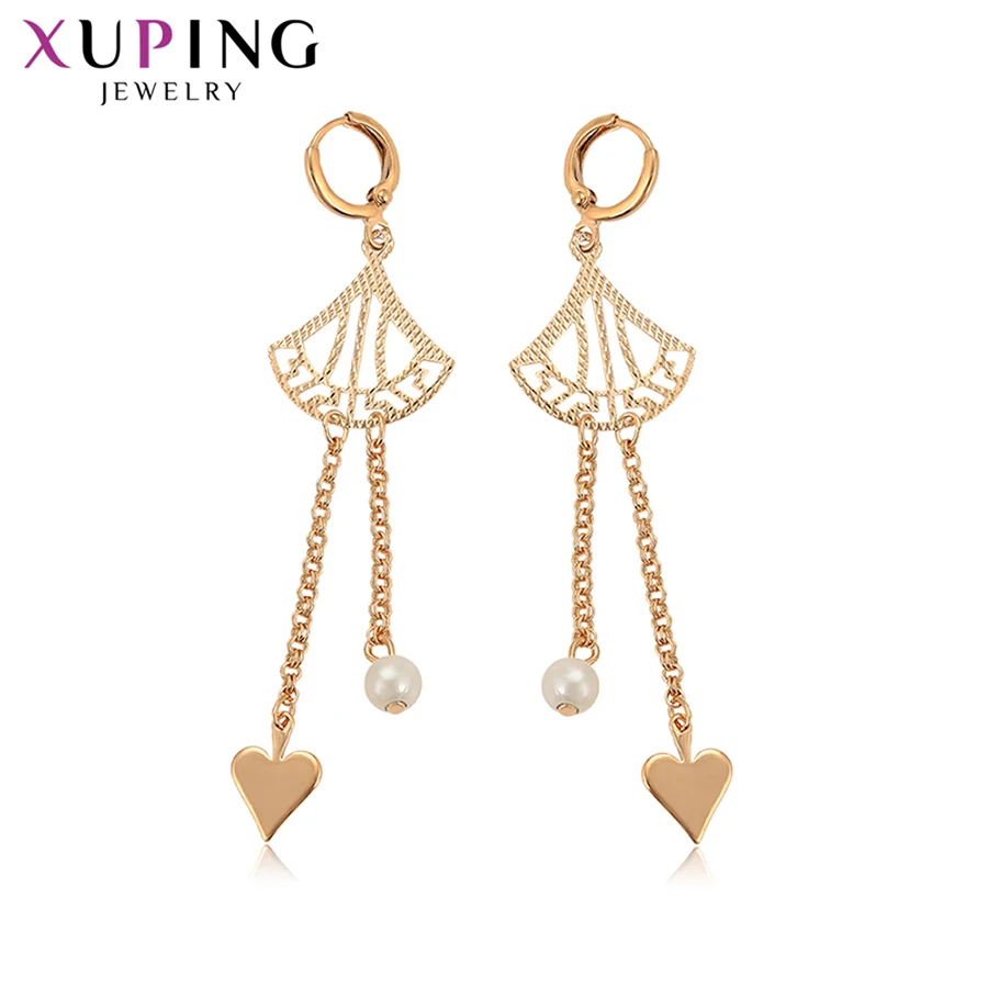 

Xuping New Arrival for Women Earring Girls European Style Luxury Jewelry High Quality Gift Imitation Pearl Wedding 98102