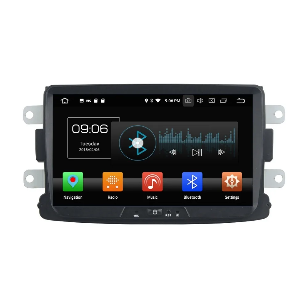 4 Гб RAM Octa Core 8 &quotAndroid 0 автомобильный аудио dvd-плеер для Renault Duster Logan радио GPS Bluetooth 4G