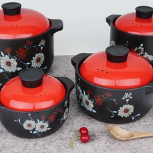 Корейская кастрюля Бытовая газовая суповая сковорода тушеная высокотемпературная рисовое молоко продукты из лапши плита здоровье керамический горшок stewpan