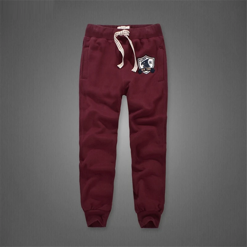 Winter Pants Men Thick Cotton Sweatpants Full Length Trousers soft and breathable joggers size S to 3XL
