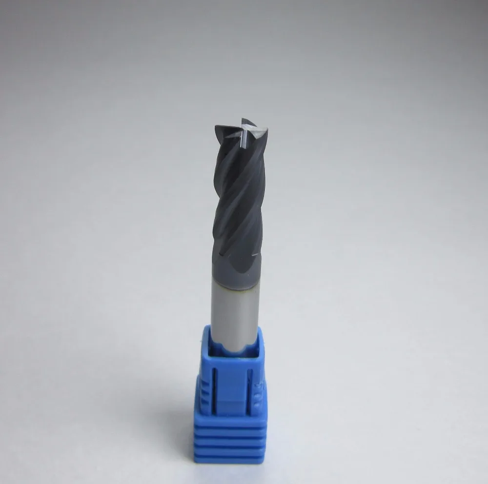 wholesale 10PCS HRC45 8MM 4 flutes tungsten carbide end mills milling cutter CNC machine