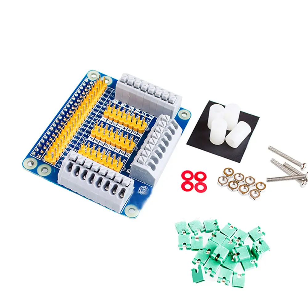 

GPIO Extension Board Multi-function GPIO Adapter Plate Module for Raspberry pi 2/3 for Model B GPIO expansion Plug board