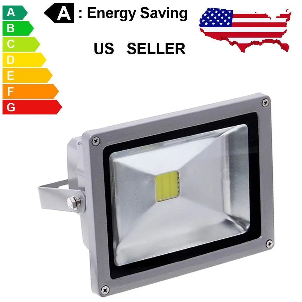 Wholesale 6PCS/Lot 20W Outdoor LED Floodlights Security Spotlights AC85