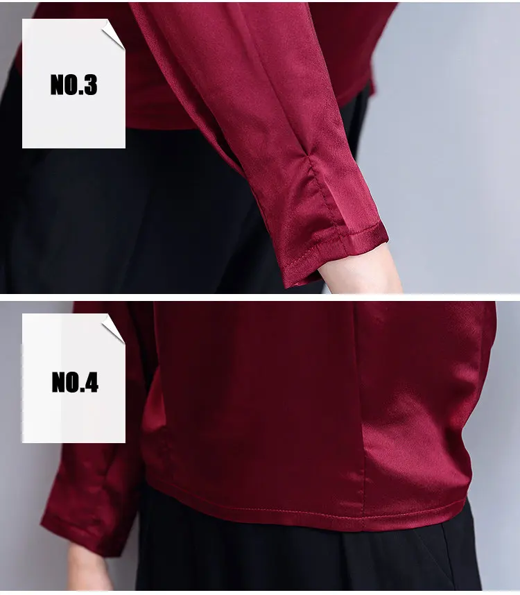 7 Colors New Winter Autumn Slik Blouse Women 2019 Long Sleeve Plus Size Shirts Femme Tops Fashion Casual Chiffon Blusas Mujer (19)