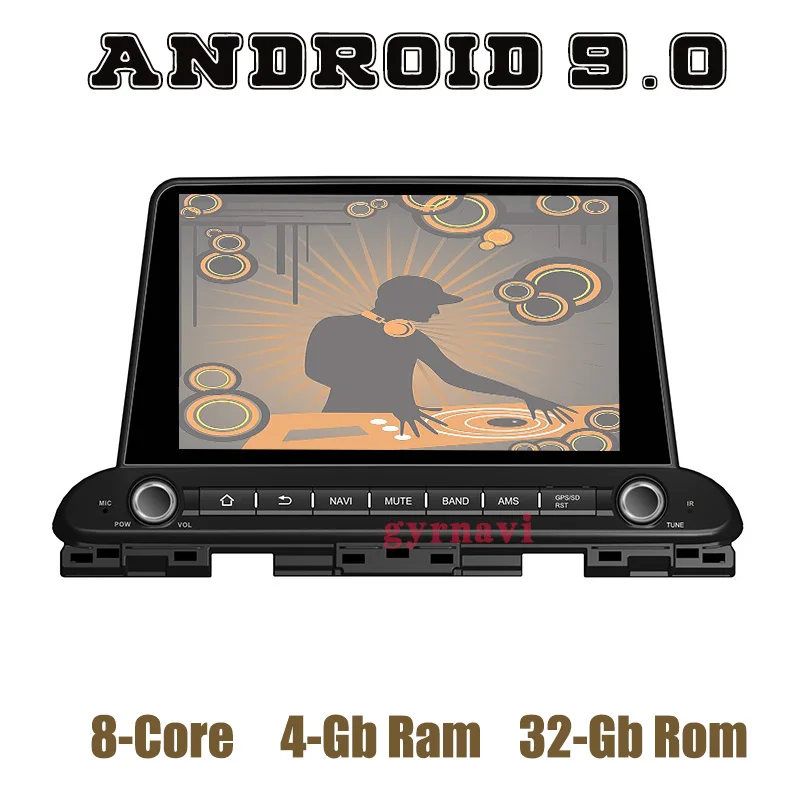 Автомагнитола PX5 с восьмиядерным процессором Android 9 0 gps 4 Гб ОЗУ 32 ПЗУ Wi Fi 4G