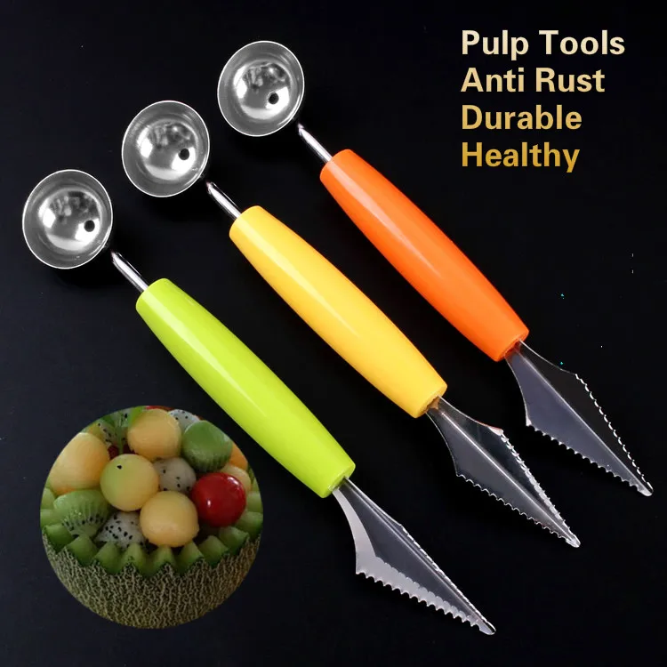 Fruit core cutter with stainless steel fruit scoop Pulp tools Anti rust