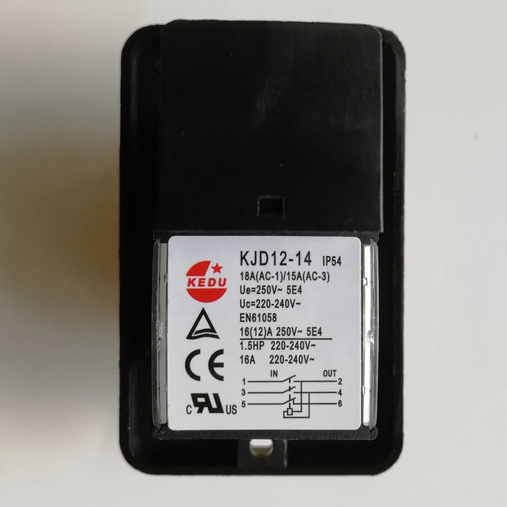 Kedu KJD12-14 250 v 6-pins start stop