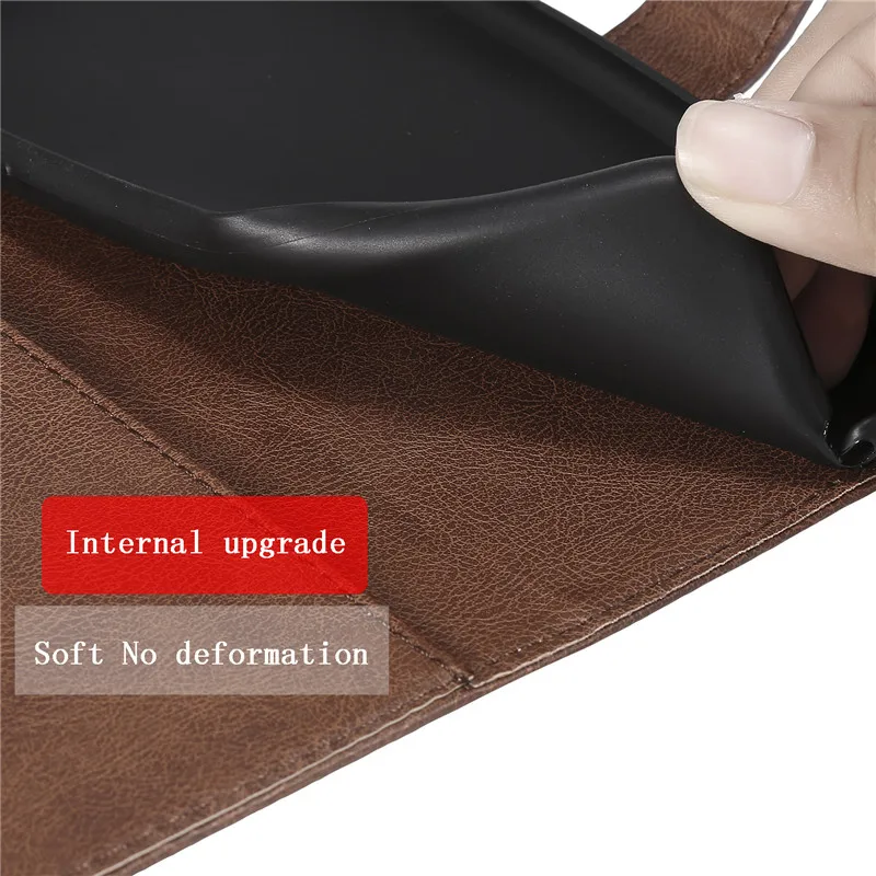 For Samsung Galaxy A6 A6+ A8 A8+2018 A3 A5 2016 2017 A320 A520 Case Magnetic Holster Flip Pure Color Leather Wallet PU CaseCover (1)