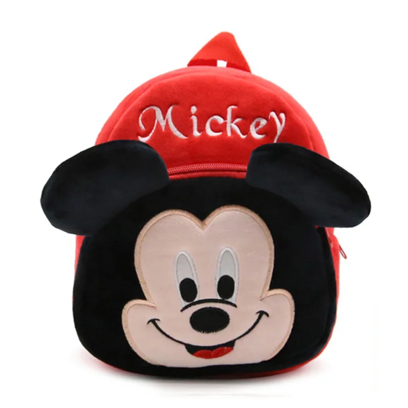 Mickey 3D мультфильм школьная сумка Детские плюшевые рюкзаки мини школьный рюкзак Детский плюшевый Детский рюкзак школьные сумки для девочек и мальчиков рюкзаки - Цвет: Mickey