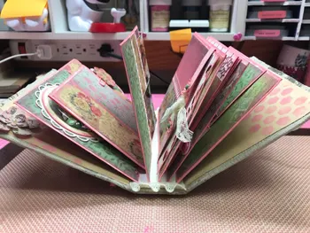 

Ufurty 3D Stitched Book Frame Scrapbooking Metal Cutting Die Craft Scrapbooking Embossing Dies Cut Die Stencils DIY card Decor