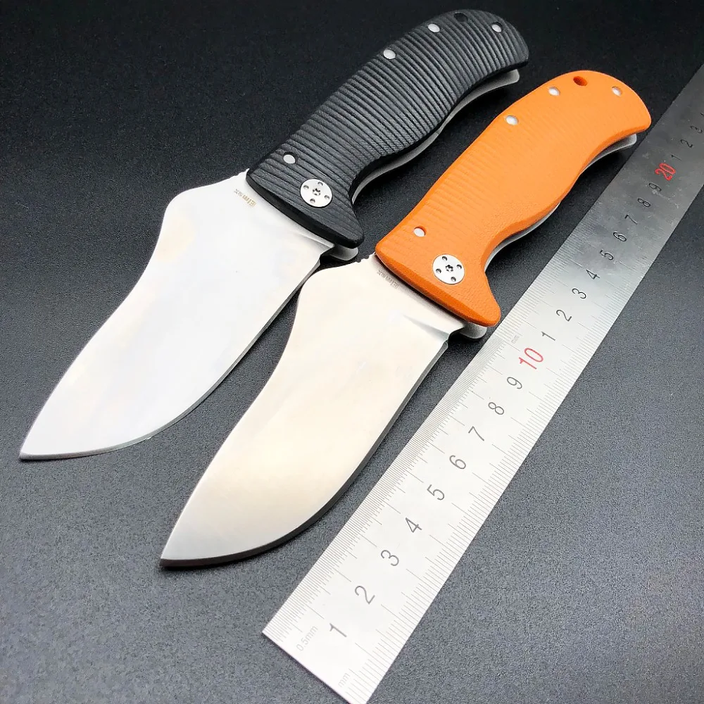 

C157 Tactical Camping Survival Knives Elmax Blade Lionsteel G10 Handle Folding Pocket Knife Outdoor EDC Tool knife Kitchen knife