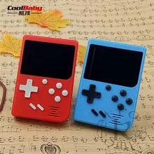DHL 50 шт./партия Q6 8 бит Retrto мини портативная игровая консоль AV Out игровая Встроенная 129 классические игры с 2,4 дюймовым экраном для детей