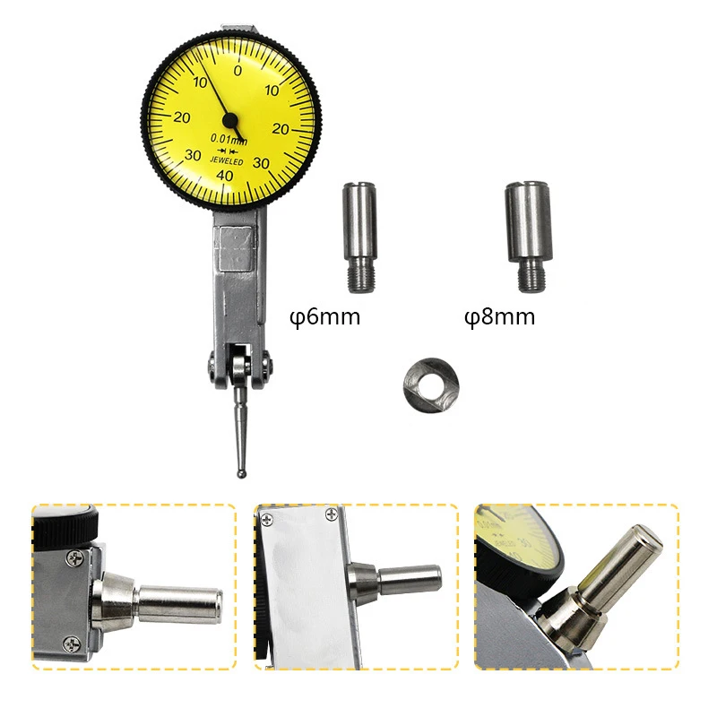 

0-0.8mm Dial Test Indicator 0.01mm dial indicator dial gauge indicator