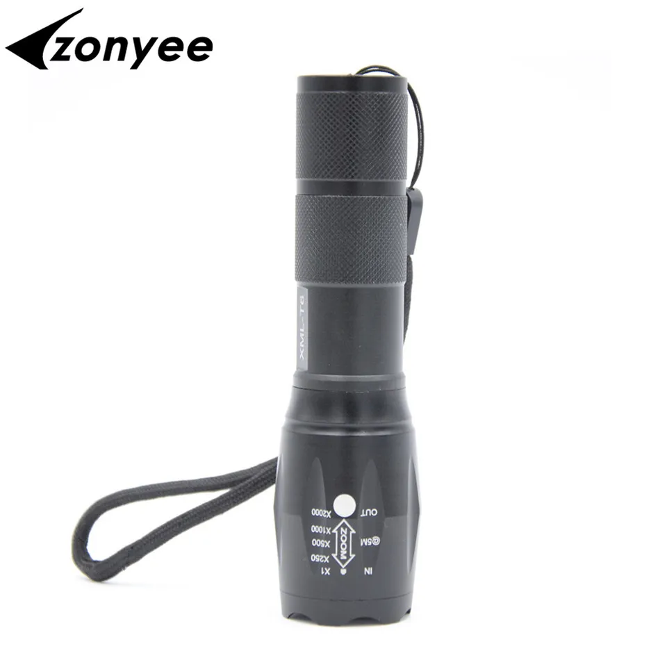 Zonyee E17 XML T6 фонарь 3800LM алюминиевый масштабируемый CREE светодиодный для охоты Linternas