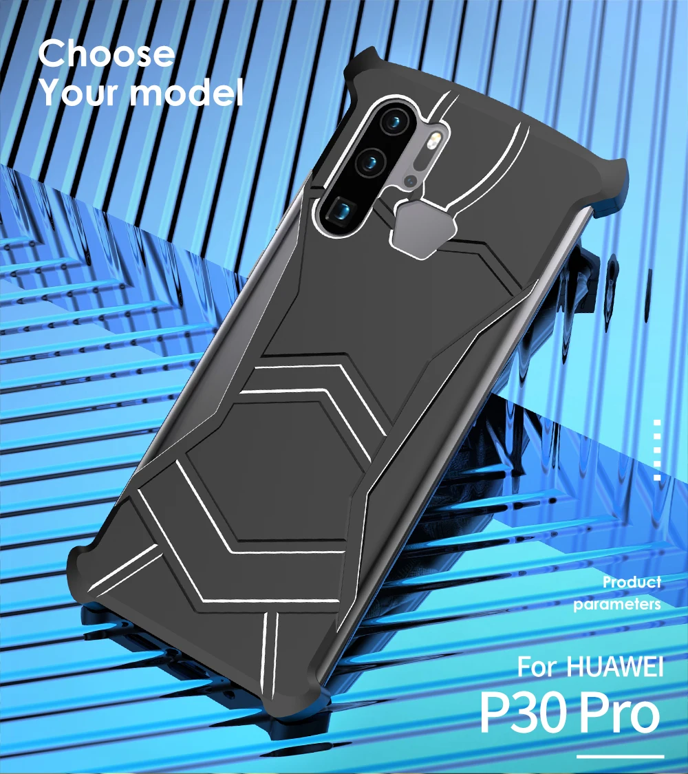 Алюминиевый защитный Магнитный чехол с черной пантерой для huawei P30 Pro P30 Lite Nova 4e mate 20, чехол с Железным человеком, чехол для телефона, кожаная сумка