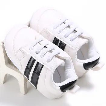 

Toddler Moccasins baby shoes PU Leather first walker shoes soft sole Newborn girls boys Brand sneakers 0-18M