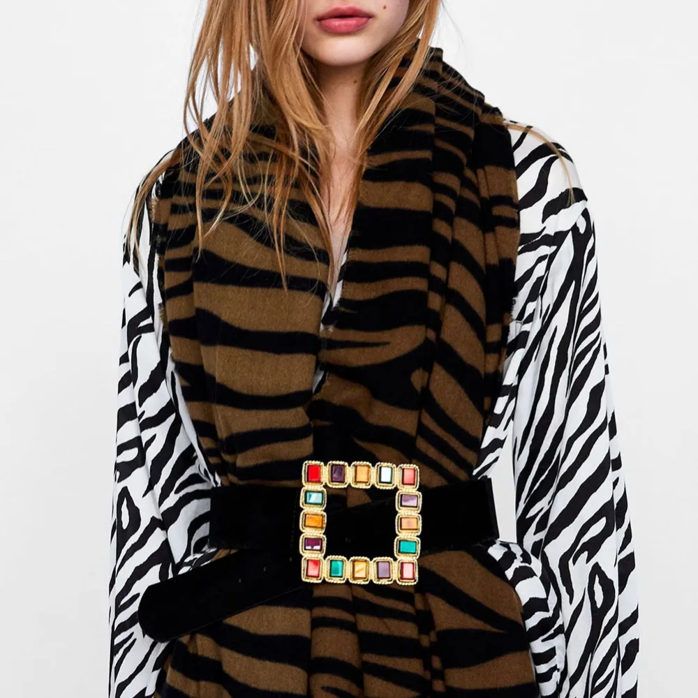 

Vedawas ZA Geometric Statement Crystal Belly Chains for Women Accessories Geometric Drop Belly Chains Wholesale xg2055