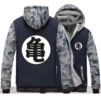 

New Dragon ball Z Son Goku Clothing japanese anime Thicken Jacket Cosplay costume Winter hoodie coat