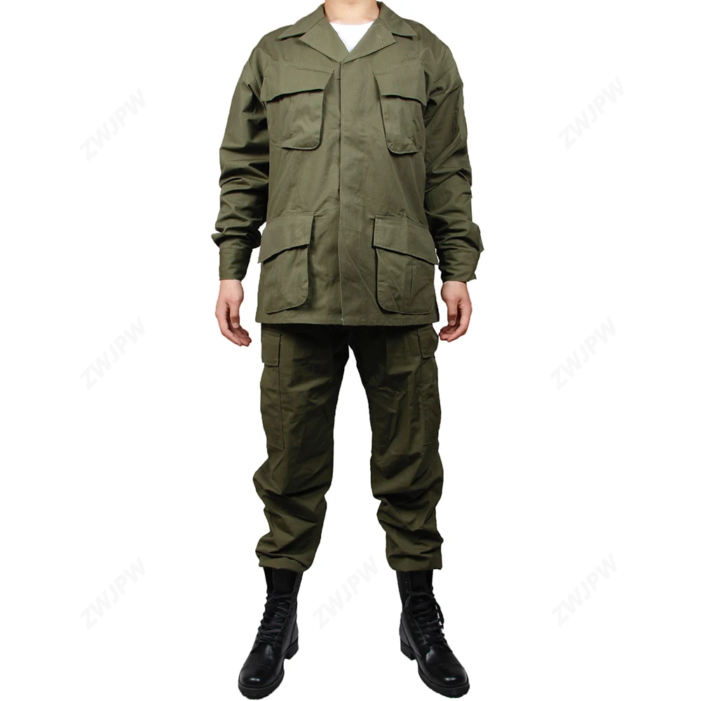 

World War 2 Vietnam war US TCU jacket and pants paratrooper uniform three generations of war reenactments（no shoes，no Helmet）