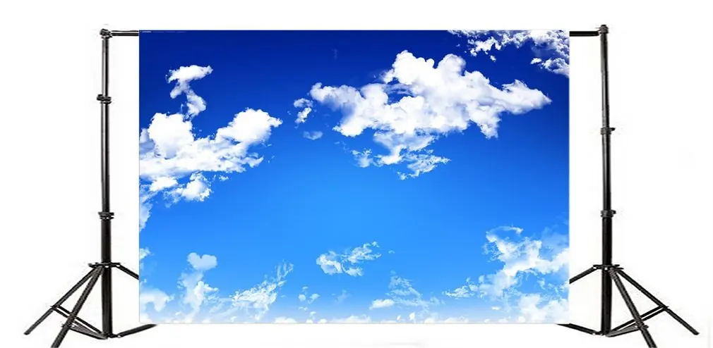 

Photography Backdrop Blue Sky and White Cloud Nature Landscape