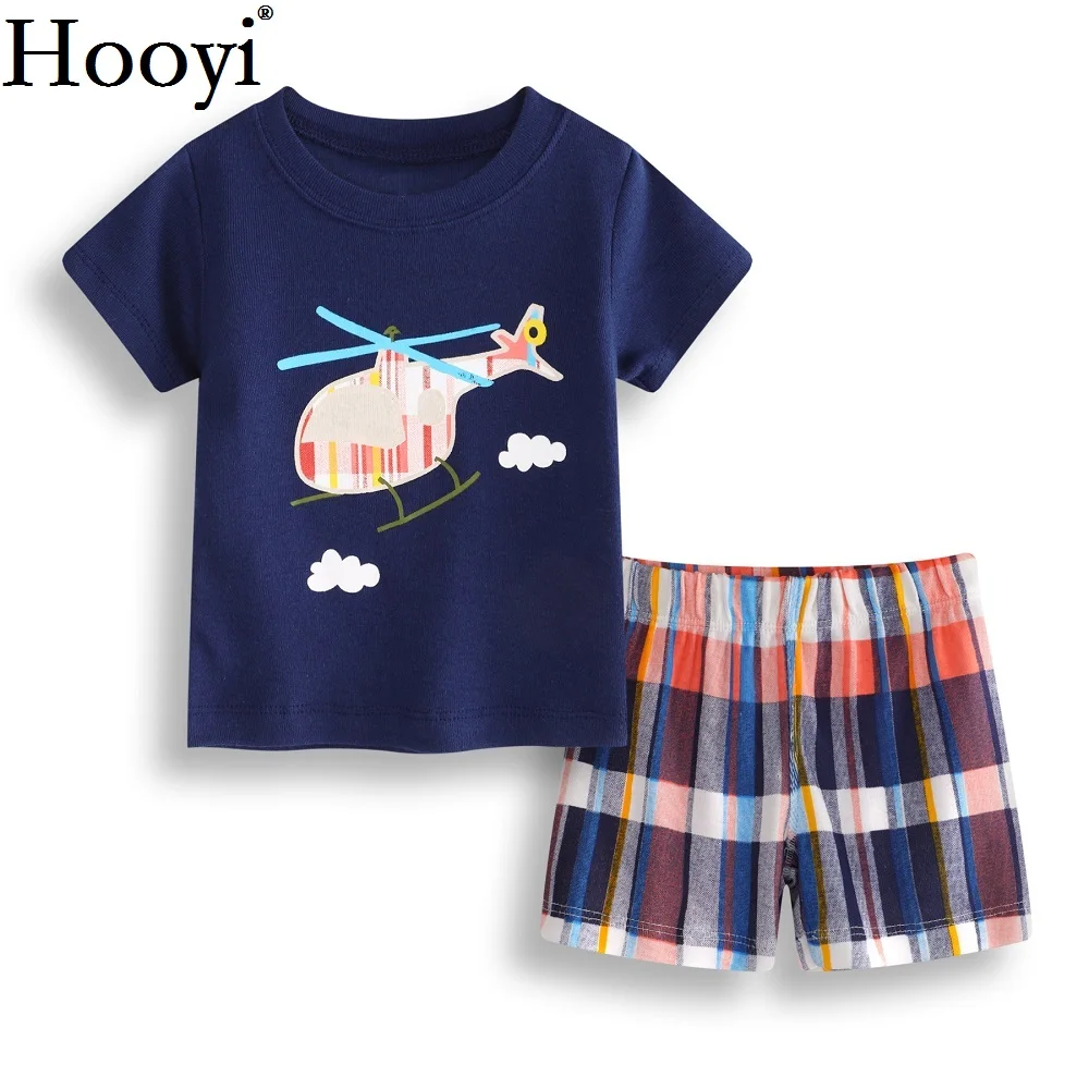 Baby Boys 2 Pieces Rhino Fall Clothing Set T-Shirt Pants Outfits