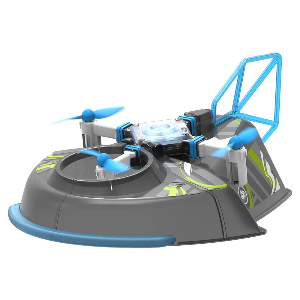 DIY 6 in 1 Smart RC Robot Toy Tank Hovercraft Airplane Gyrorobot Trike Drone Educational Kit
