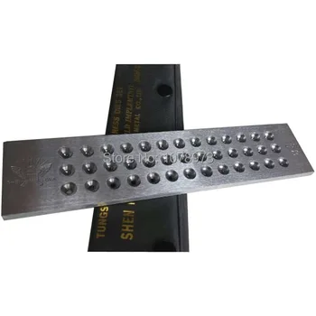 

Free Shipping Jewelry Making Tools 20 Holes 2.70-5.00mm Round Tungsten Carbide Drawplates 1pc/lot