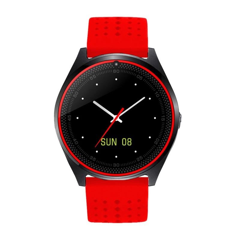 V9 Смарт часы с Камера спортивный Шагомер bluetooth Smartwatch Поддержка сим карты TF умные