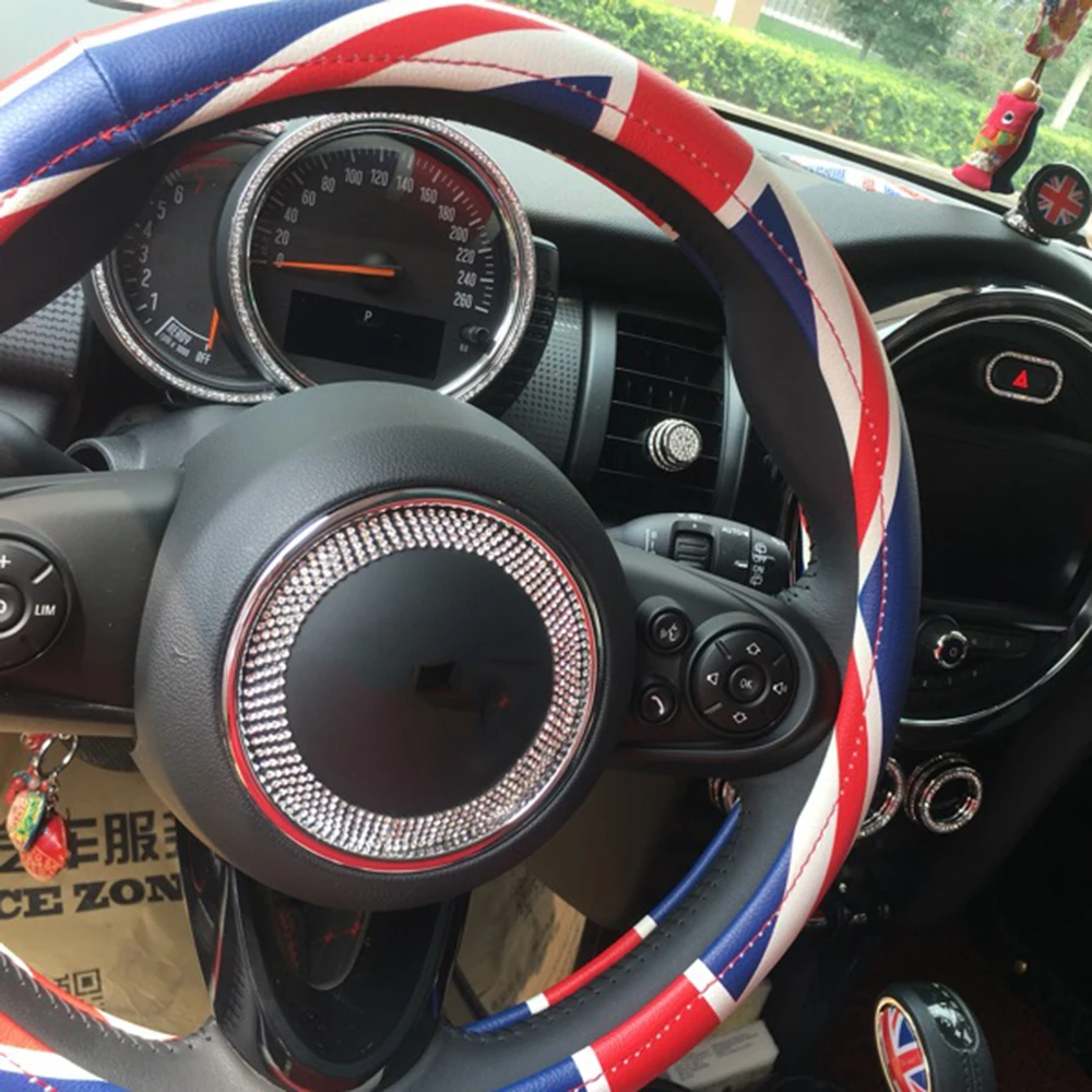 Декоративная наклейка на руль Mini Cooper JCW One + S F54 F56 F55 F60 R55 R56 R57 R58 R60 R61|cover for|cover coverscovers