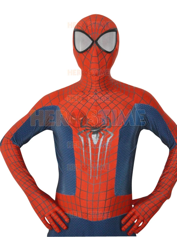 The Amazing Spider Man 2 Traje Spandex Apertado 3D Do Homem Aranha
