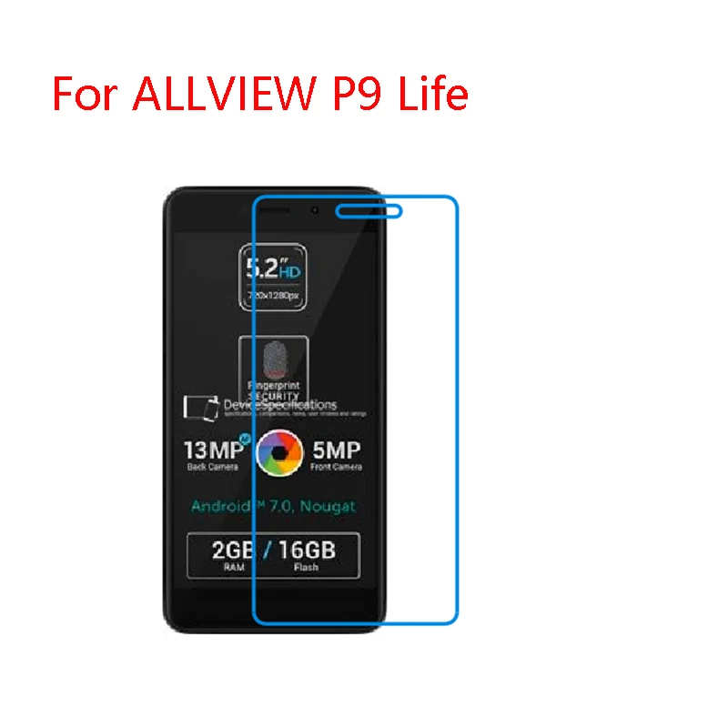 

(3-Pack) 9H flexible glass protective film For ALLVIEW P9 Lite,A9 Lite,4 Quad,7 Lite,9 Energy S,43 Easy,X4 Soul Infinity Plus,