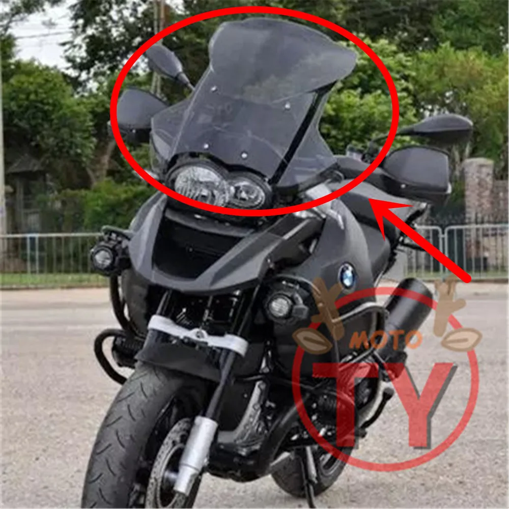 Для BMW R1200GS GS1200 R1200 GS приключение 2005 2006 2007 2008 2009 2010 2011 2012 2005-2012Windshield ветер Экран s спереди Экран