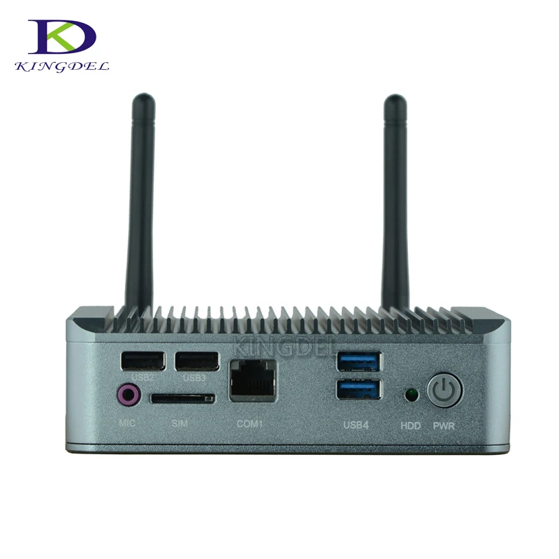 Factory Sale Nano Bay Trail Fanless Mini Computer Dual core J1800 Mini PC with Dual LAN