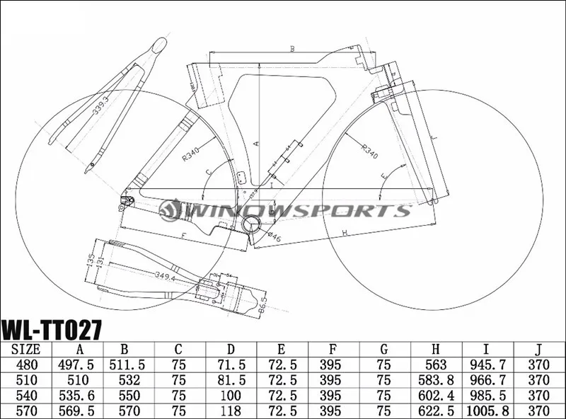 Aero carbon time trial велосипедный полный Триатлон TT велосипед 22 скорости Aero carbon tt велосипедная Рама 48/51/54/57 см