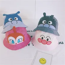 Летнее солнце шляпа Реверсивный хлопок Детские Hat Дети ребенок солнце Кепки младенческой ребенок ведро Шапки мультфильм для маленьких мальчиков девочек полями пляж кепки