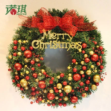 80 cm Kerst kransen groen met rode goud fruit en strikken ornamenten  kerstversiering voor woondecoratie Kerst ornament|wreath christmas|wreath  goldwreath bows - AliExpress