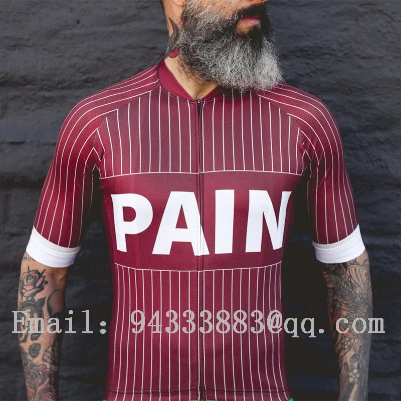 

LOVE THE PAIN summer men outdoor sweatshirt MTB breathable tights bike jersey epuipment 2019 triathlon pro team clonthing custom