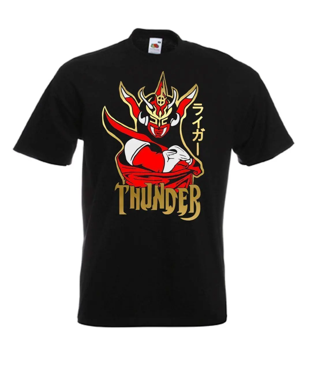 محدودة Jushin الرعد ليجر اليابانية المصارعة رجل قميص أسود حجم S-5XLNew T قميص الربيع الصيف محدودة Jushin الرعد ليجر اليابانية المصارعة رجل قميص أسود حجم S-5XLNew T قميص الربيع الصيف
